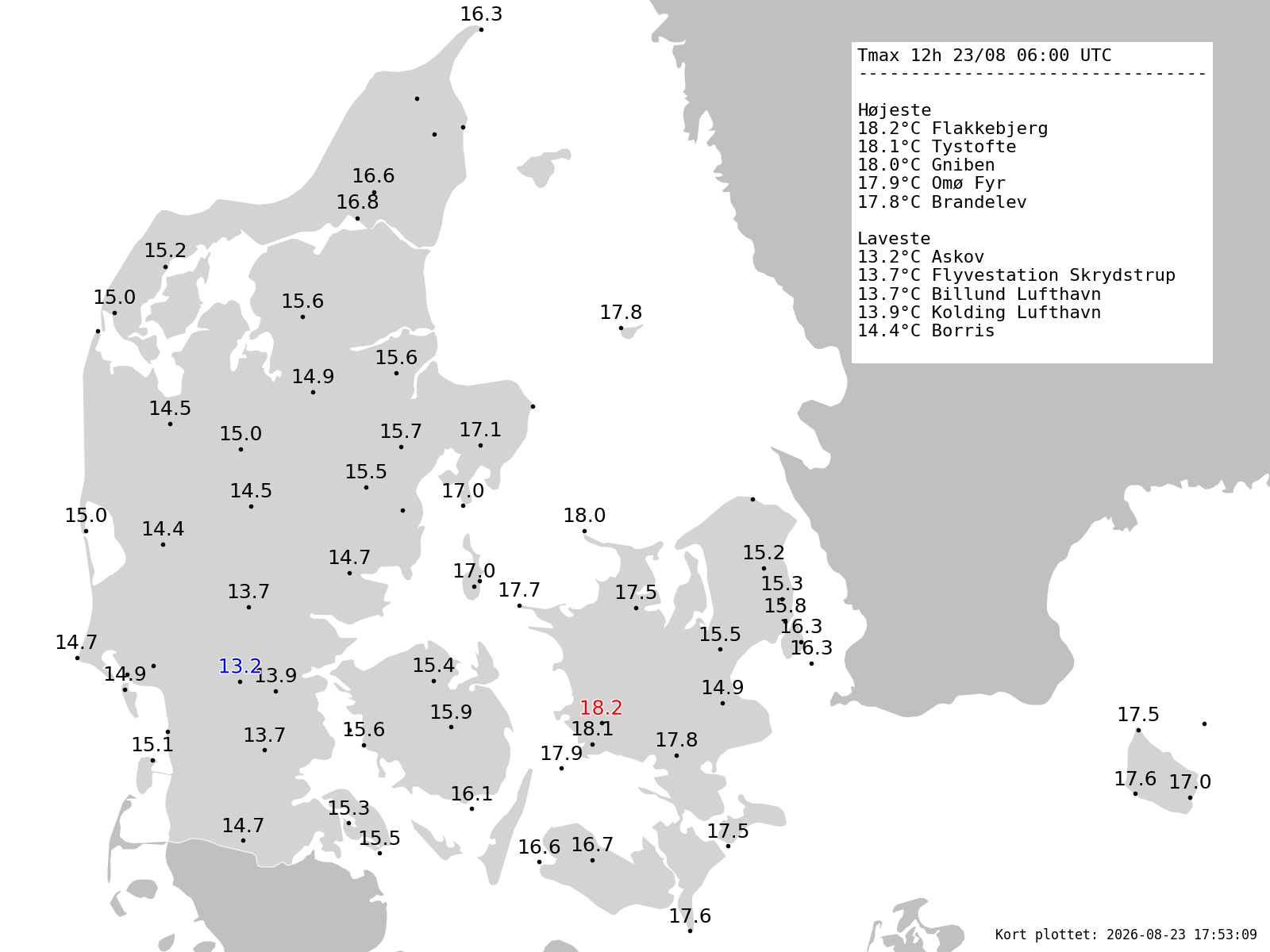 DMI SYNOP
